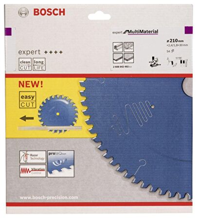 Bosch Exp. Daire Testere Bıç. 210x30x2,4mm 54 Diş
